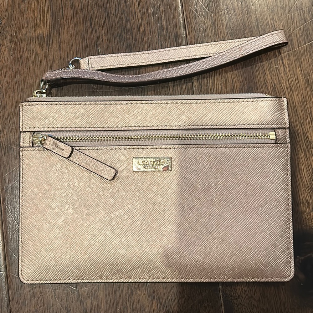 Kate Spade Gold/Rose Gold Clutch